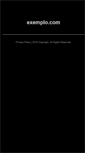 Mobile Screenshot of exemplo.com
