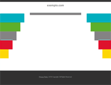 Tablet Screenshot of exemplo.com