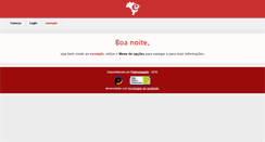 Desktop Screenshot of exemplo.net